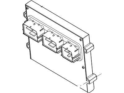 Lincoln Navigator Engine Control Module - 5L7Z-12A650-DF