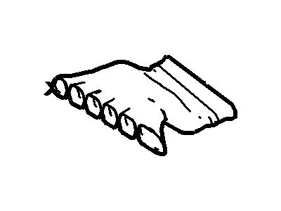 Ford CV6Z-18C420-B Duct - Heater, Driver Side