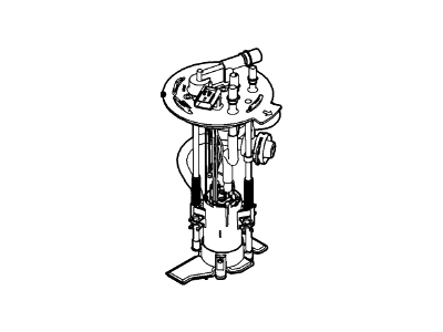 Ford 8L5Z-9H307-C Sender And Pump Assy