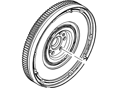 Ford 3S7Z-6375-MA Flywheel Assy