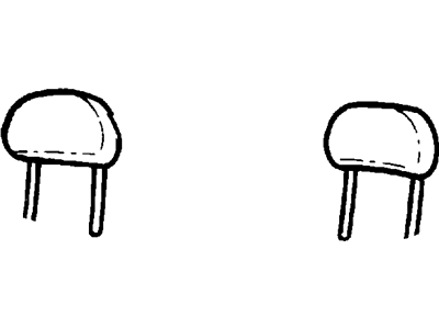 Ford YF2Z16611A08BAB Headrest