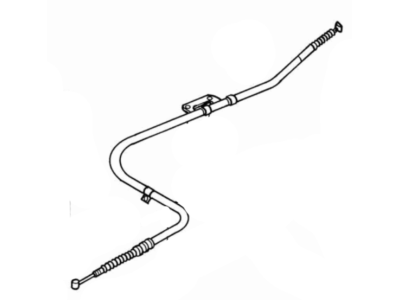 Ford F32Z2A635B Rear Cable