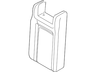 Ford 2L1Z-7866600-MAA Cover Assy - Rear Seat Back