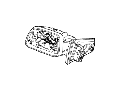 Ford CT4Z-17682-EAPTM Mirror Assy - Rear View Outer