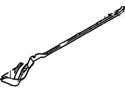 Ford 3C2Z-1625453-AAA Moulding - Door Outside