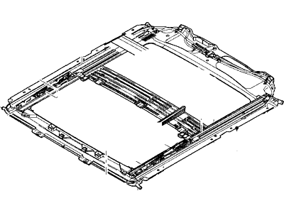 Mercury 8E5Z-5451070-A Rail Assy - Roof