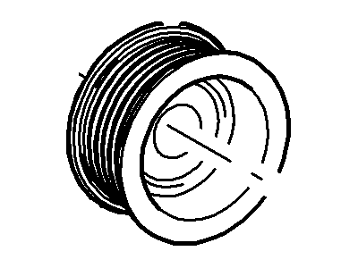 Lincoln Alternator Pulley - F5OZ-10344-D