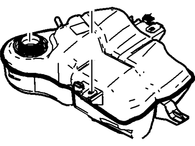 Ford 6C3Z-8A080-A Tank Assy - Radiator Overflow