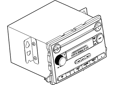 Ford 5C3Z-18806-CC Radio