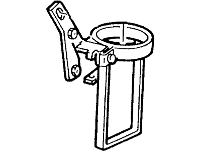 Lincoln F7OZ19D606AA Accumulator Bracket