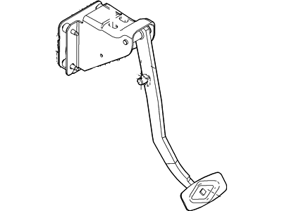 Ford 3C3Z-2455-JB Pedal Assy - Brake