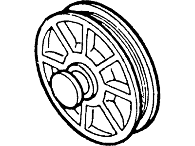 Ford E9TZ-3A733-A Pulley