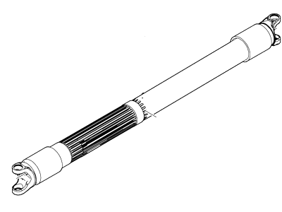 Mercury 6L2Z-4602-A Drive Shaft