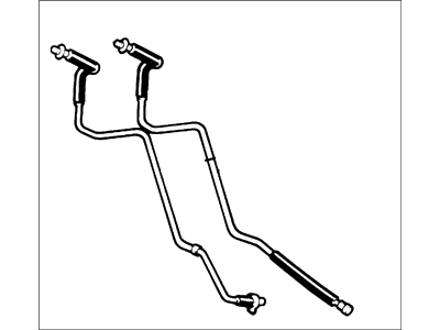 F81Z-9J338-LB Ford Tube Illustration 1 of 1
