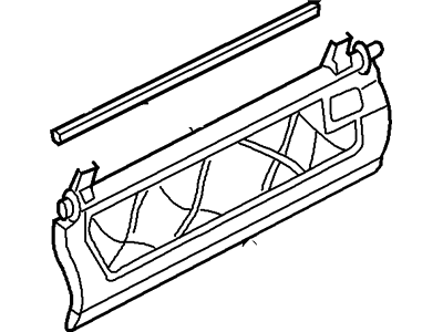 Mercury 9L2Z-18A361-A Flap - Heater Air Outlet