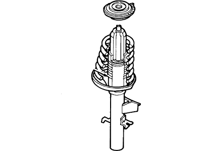 Mercury XS2Z-18125-AA Strut