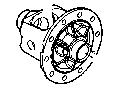 Lincoln E7TZ-4204-E Case - Differential
