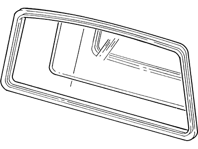 1994 Ford Ranger Weather Strip - F37Z-1342084-A