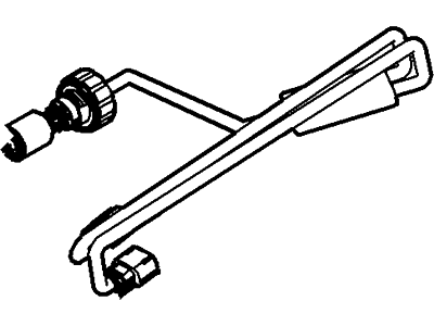 Ford DG1Z-13410-E Socket And Wire Assembly - Lamp, Driver Side