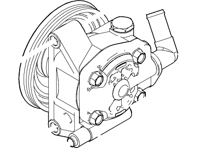 Lincoln CT4Z-3A696-B Pump Assy - Power Steering