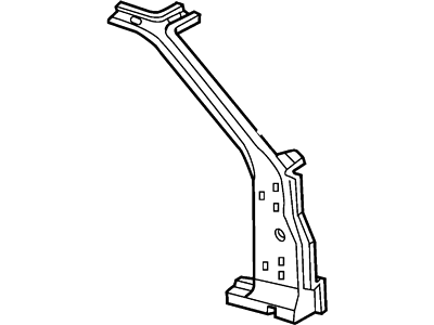Ford F4ZZ7602500A Pillar - Front Body
