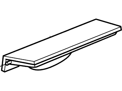 Ford F6ZZ6340110BA Door Assembly - Luggage Compartment