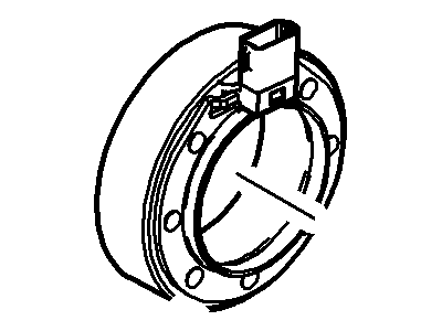 Ford F1OY-19D798-A Disc - Magnetic