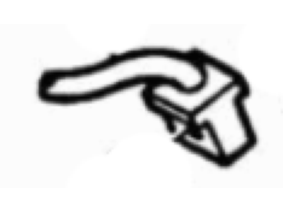 Ford F2UZ2078C Flex Hose, Driver Side