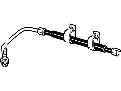 1994 Ford Bronco A/C Hose - F5TZ-19D850-D