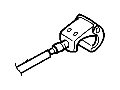 Mercury 5L8Z-16916-AB Cable Assy - Hood Control