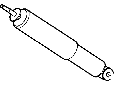 Ford 7C2Z-18125-B Shock Absorber Assy