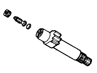 Mercury Capri Rack And Pinion - E5DZ3575B