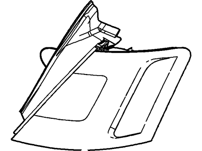Ford AG1Z-13404-F Lamp Assy - Rear, Stop And Flasher
