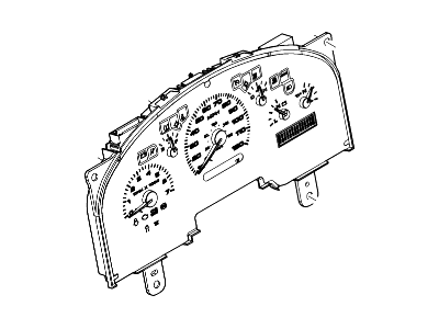 Ford 6L3Z-10849-VB Instrument Cluster