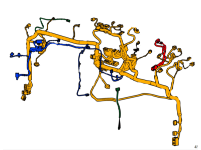 Ford DL3Z-14401-C Wire Harness