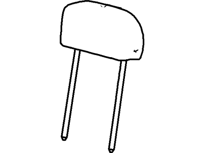 Ford 3L2Z-78611A08-JAA Head Rest Assy