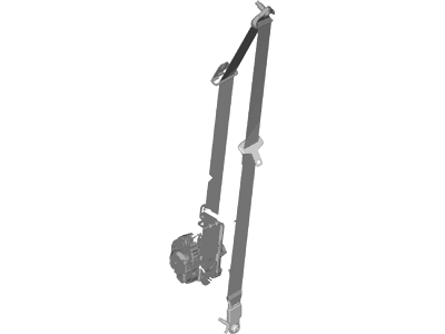 Ford D2BZ-54611B09-AB Pretensioner - Seat Belt Retractor