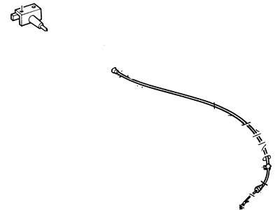 Ford E9TZ-16916-A Cable Handle