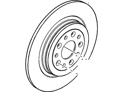 Ford DG1Z-2C026-A Disc - Brake