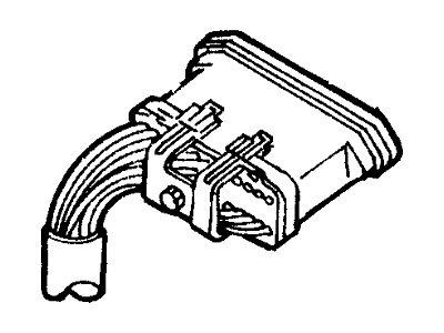 Ford F1TZ14290F Wiring Assembly - Door Panel Headlamp