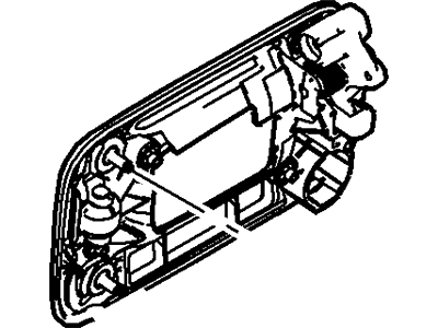 Ford CL3Z-1626605-CAPTM Handle Assy - Door - Outer