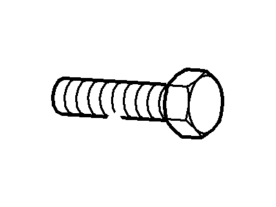 Mercury -W701176-S309 Bolt - Hex.Head