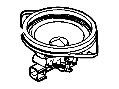 Ford 8A8Z-18808-C Speaker Assy