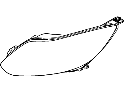 Ford CM5Z-13008-B Headlamp Assy