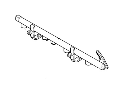 2005 Ford Thunderbird Fuel Rail - 6W4Z-9D280-AA