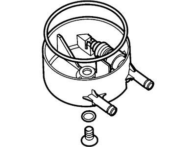 Ford 3C2Z-9G735-AA Regulator - Fuel Pressure          