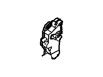 Ford 4L2Z-78218A42-AB Actuator Assembly, Passenger Side