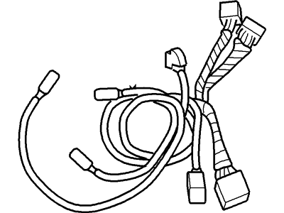 Ford 3W4Z-14A411-BA Wiring Assembly