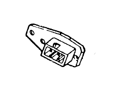 Mercury F4SZ-19A706-A Resistor Assy                      