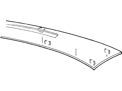 Lincoln XF3Z54044E82AAA Defroster Grille